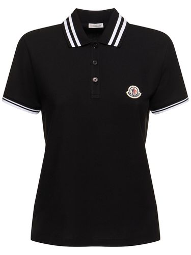 Polo moncler femme best sale