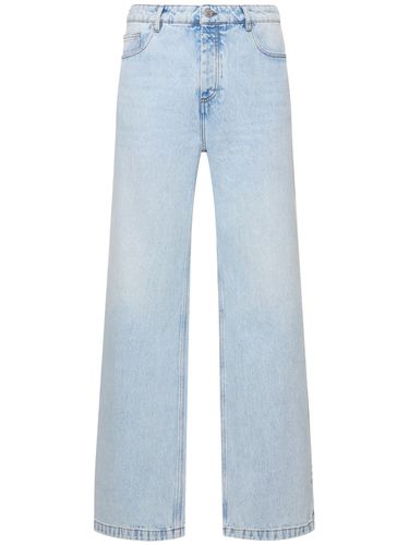 Jean Droit En Denim De Coton - AMI PARIS - Modalova