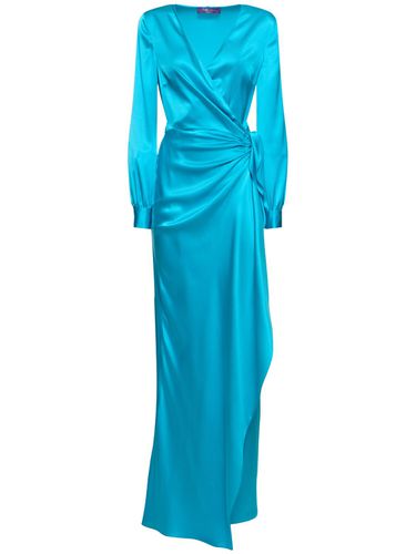 Robe Longue En Satin De Soie Saundra - RALPH LAUREN COLLECTION - Modalova