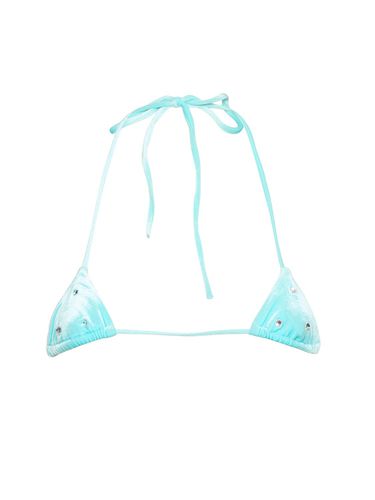 Haut De Bikini Triangle En Chenille Embelli - DSQUARED2 - Modalova