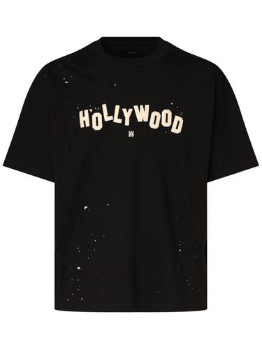 T-shirt Oversize Hollywood Shotgun - AMIRI - Modalova