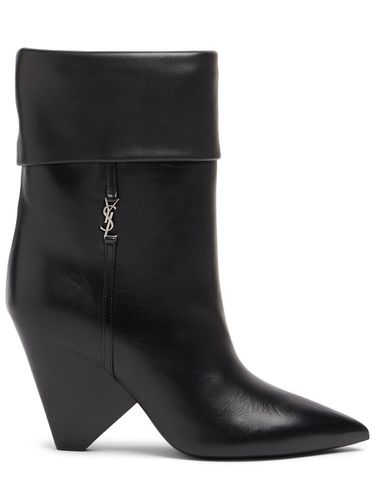 Bottines En Cuir Niki 85 Mm - SAINT LAURENT - Modalova