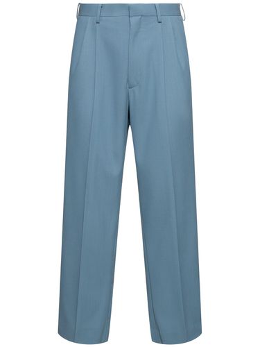 Pantalon En Laine À Deux Plis - AURALEE - Modalova