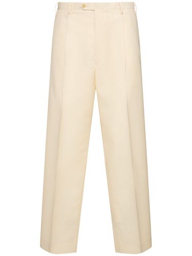 Pantalon Ample En Mohair Et Laine - AURALEE - Modalova