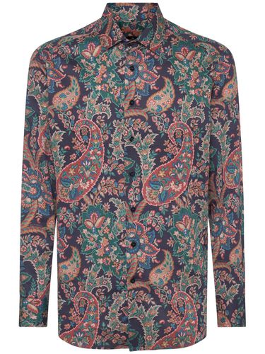 Chemise En Coton Imprimé - ETRO - Modalova