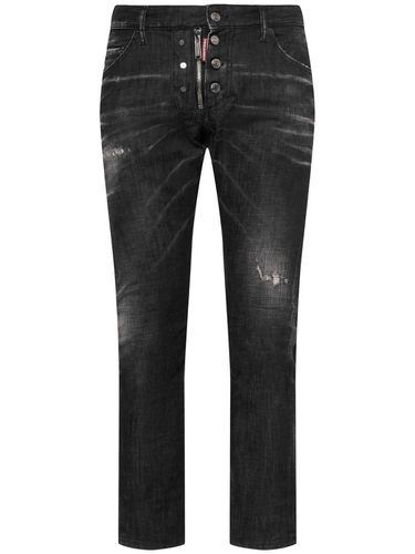 Jean Sexy Twist En Denim De Coton Stretch - DSQUARED2 - Modalova