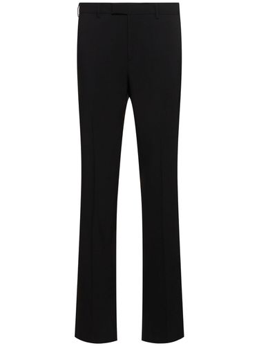 Pantalon Droit En Laine Mélangée - LANEUS - Modalova