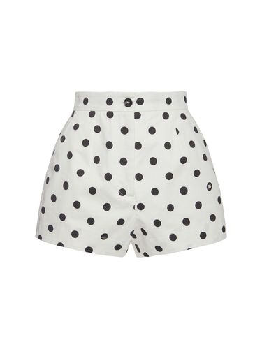 Short En Drill À Pois - DOLCE & GABBANA - Modalova