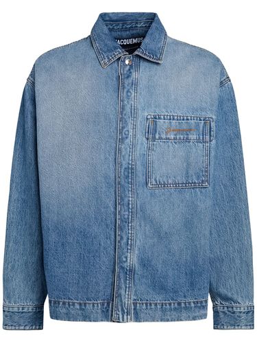 Surchemise En Denim À Logo La Chemise De Nîmes - JACQUEMUS - Modalova