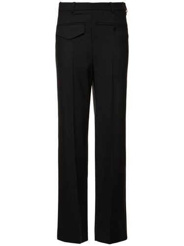 Pantalon En Laine Mélangée - VICTORIA BECKHAM - Modalova