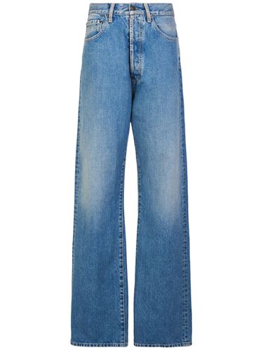 Jean Large En Denim - MAISON MARGIELA - Modalova