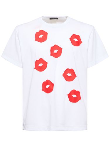 T-shirt En Jersey De Coton - COMME DES GARÇONS HOMME PLUS - Modalova