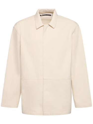 Chemise En Denim De Coton - JIL SANDER - Modalova