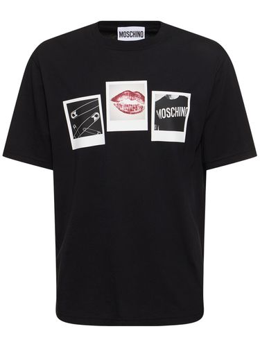 T-shirt Archive Graphics Polaroid - MOSCHINO - Modalova