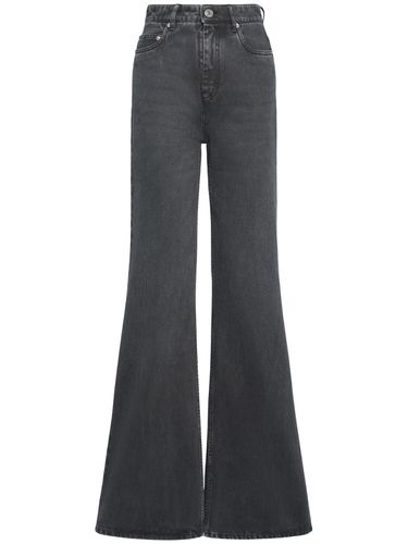 Pantalon Ample En Coton Taille Haute - AMI PARIS - Modalova