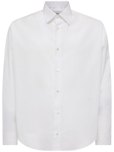 Chemise Boxy En Coton - AMI PARIS - Modalova