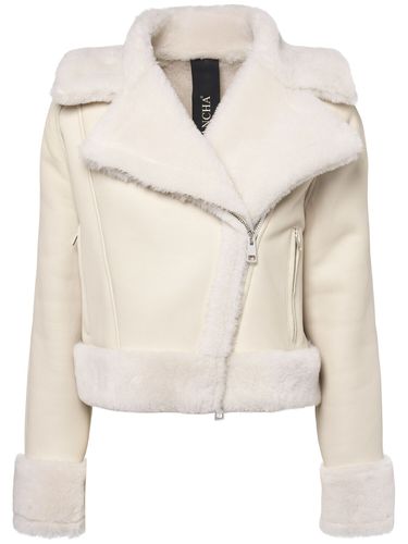 Veste En Shearling - BLANCHA - Modalova