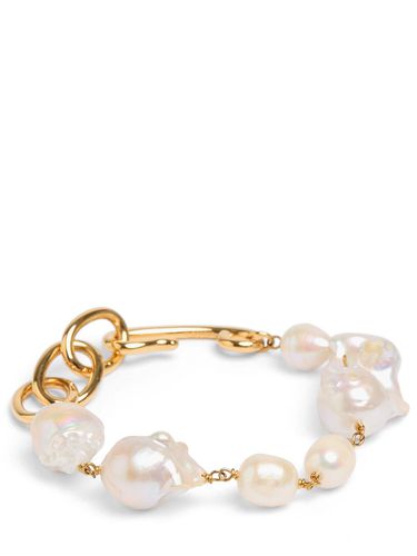 Bracelet À Maillons Et Granuleuses - JIL SANDER - Modalova