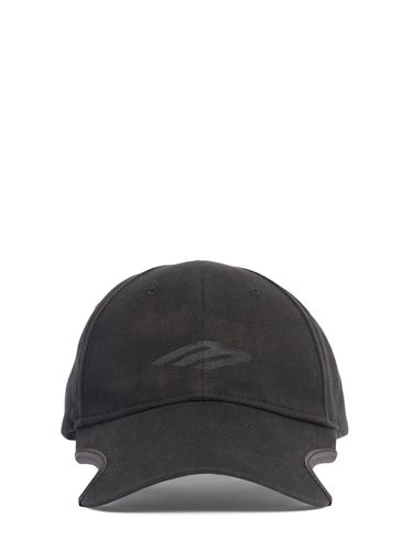 Casquette En Coton 3b Stencil - BALENCIAGA - Modalova