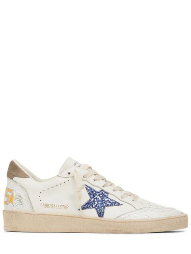 Sneakers En Cuir Ballstar 20 Mm - GOLDEN GOOSE - Modalova