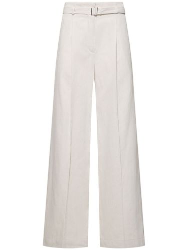 Pantalon Ajusté En Coton Et Lin Dana - PROENZA SCHOULER - Modalova