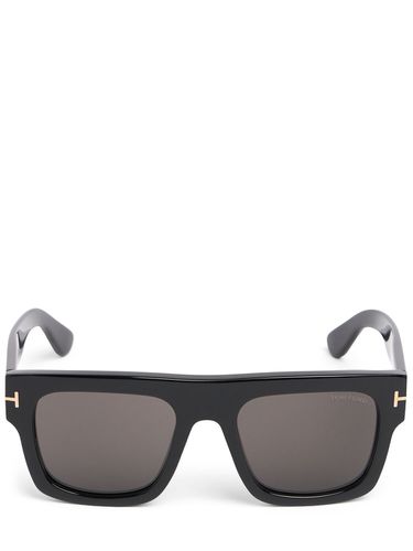 Lunettes De Soleil Carrées En Acétate Fausto - TOM FORD - Modalova