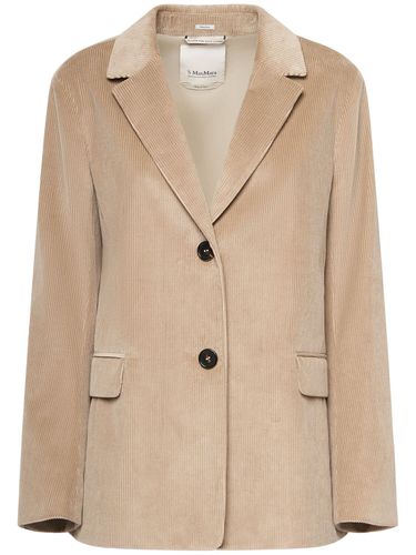 Veste En Velours À Simple Boutonnage Vania - 'S MAX MARA - Modalova