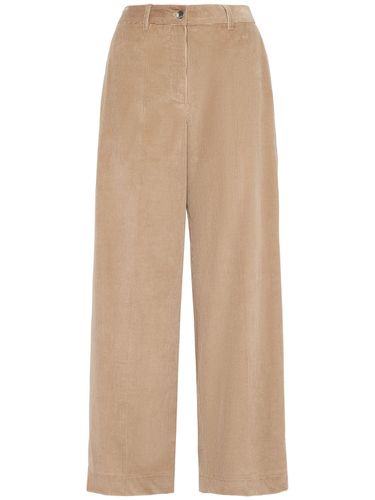 Pantalon Ample En Velours Udine - 'S MAX MARA - Modalova