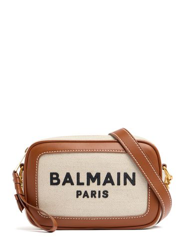 Sac En Toile À Logo B-army - BALMAIN - Modalova