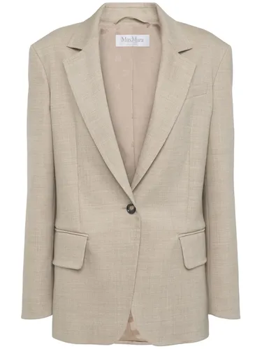 Blazer En Laine Rosi - MAX MARA - Modalova