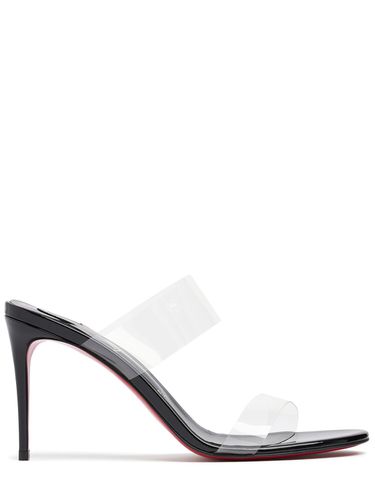 Mules En Pvc Just Nothing 85 Mm - CHRISTIAN LOUBOUTIN - Modalova