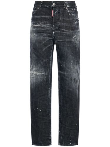 Jean Droit Taille Haute Boston - DSQUARED2 - Modalova