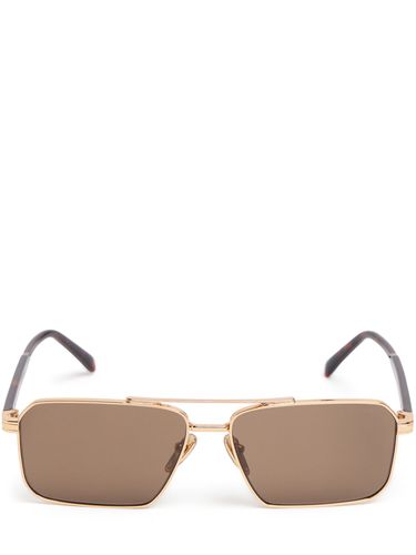 Lunettes De Soleil Carrées En Acétate - PRADA - Modalova