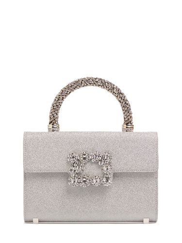 Sac Mini Style Enveloppe Détail Fleurs - ROGER VIVIER - Modalova