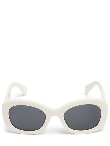 Lunettes De Soleil Carrées En Acétate - PRADA - Modalova