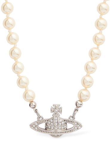 Collier En Fausses Perles Man - VIVIENNE WESTWOOD - Modalova