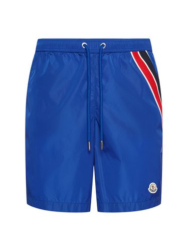 Short De Bain En Nylon Bi-stretch Léger - MONCLER - Modalova