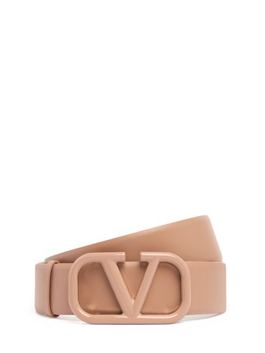 Ceinture V Logo 40 Mm - VALENTINO GARAVANI - Modalova