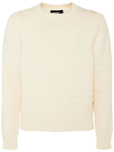 Pull-over À Col Ras-du-cou En Laine - DSQUARED2 - Modalova