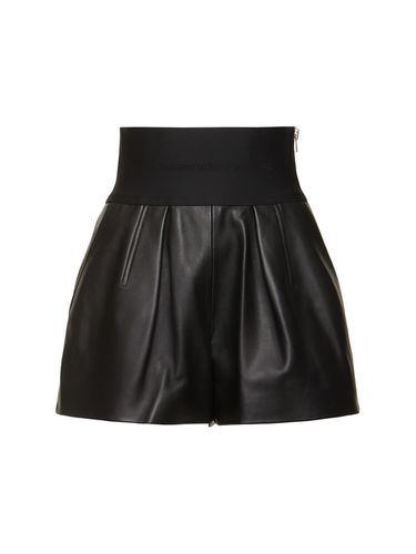 Short En Cuir Safari - ALEXANDER WANG - Modalova