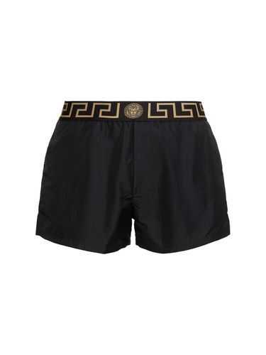 Short De Bain En Polyester - VERSACE - Modalova