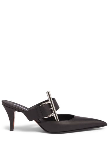 Mules En Cuir 70 Mm - ALEXANDER MCQUEEN - Modalova