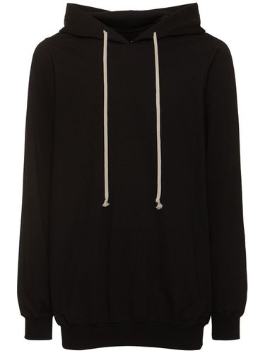 Sweat-shirt En Jersey De Coton À Capuche - RICK OWENS - Modalova