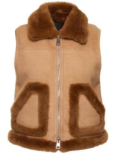 Gilet En Shearling - BLANCHA - Modalova