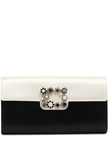 Pochette Avec Boucle À Fleurs Envelope - ROGER VIVIER - Modalova