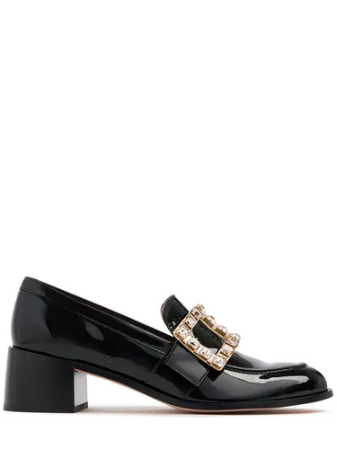 Mocassins En Cuir Verni Viv Rangers 55 Mm - ROGER VIVIER - Modalova