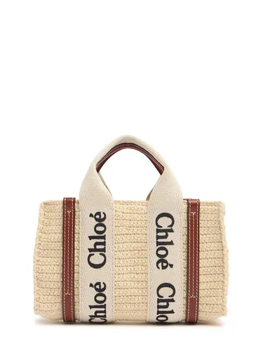 Sac À Main Mini En Crochet Woody - CHLOÉ - Modalova