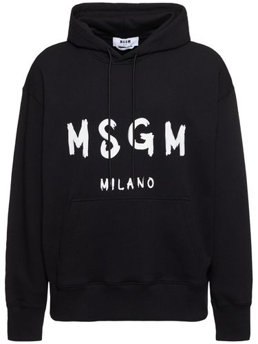 Sweat-shirt Regular À Capuche - MSGM - Modalova