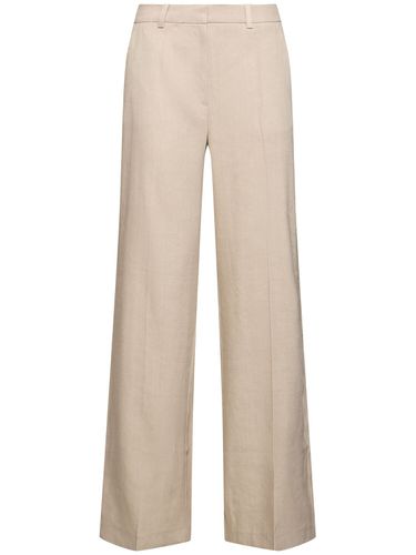 Pantalon En Lin Mélangé Kline - ANINE BING - Modalova