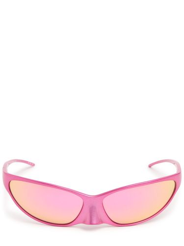 Lunettes De Soleil En Métal Bb0349s 4g - BALENCIAGA - Modalova